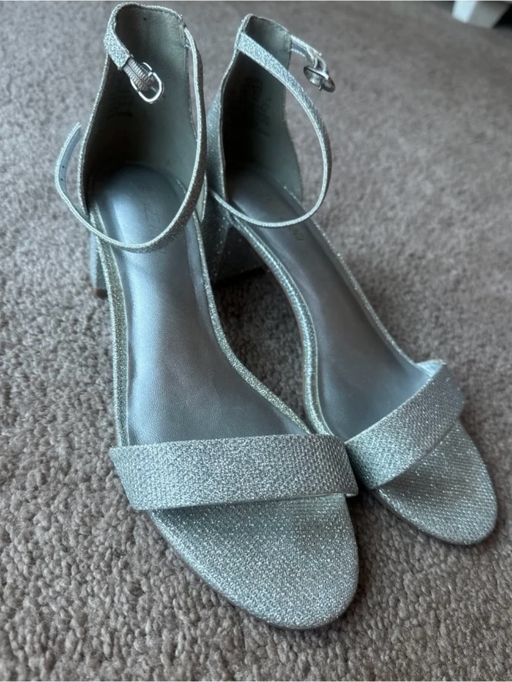 Pizz Annu Bristol Sandals in Silver 8.5 New - Picture 4 of 7